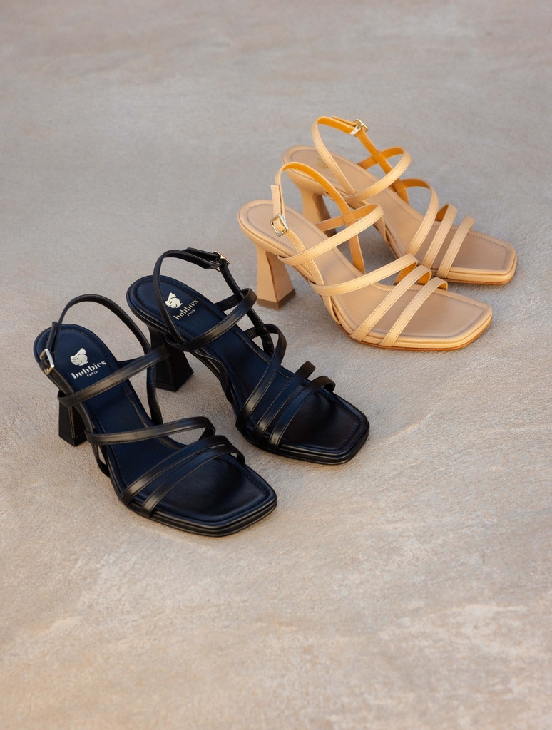 Sandalen mit Absatz : Selena - Passion Black