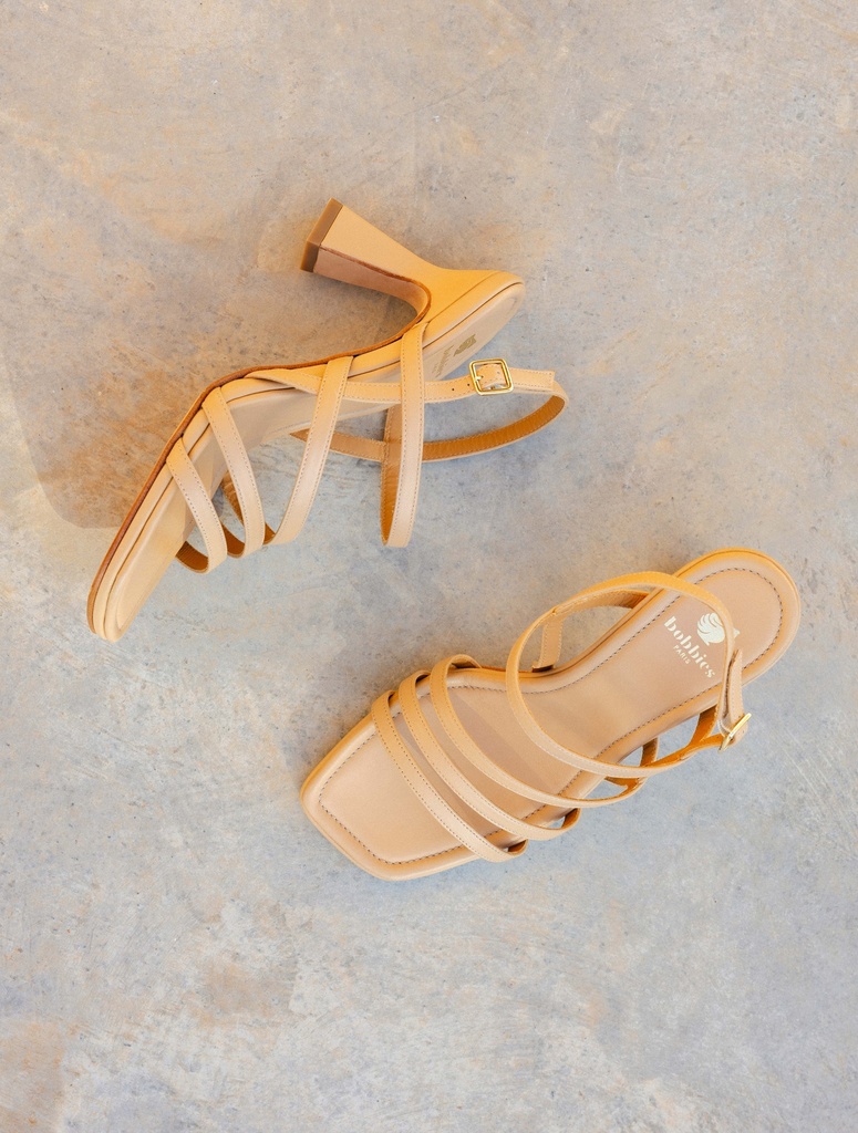 Sandalias de Tacón : Selena - Toffee