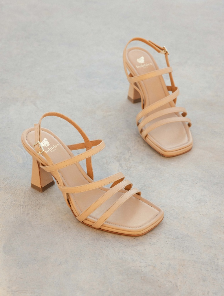 Sandalias de Tacón : Selena - Toffee