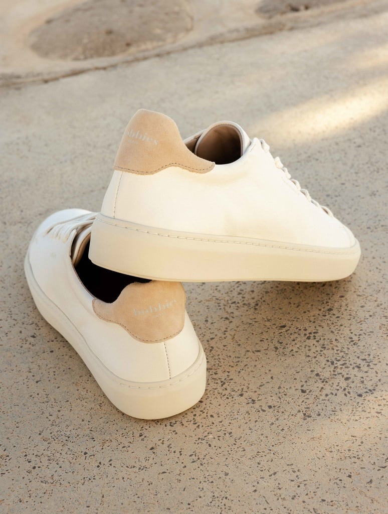 Sneakers : Sanna - Cream & Milos Beige