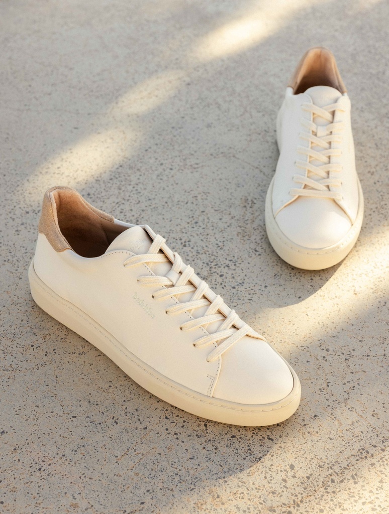 Zapatillas : Sanna - Cream & Egyptian Gold