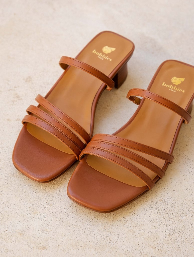 Heeled Sandals : Sonja - Camel