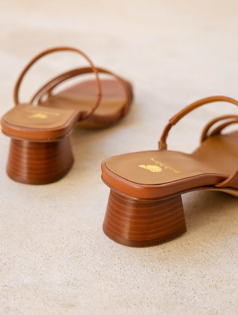 Heeled Sandals : Sonja - Camel