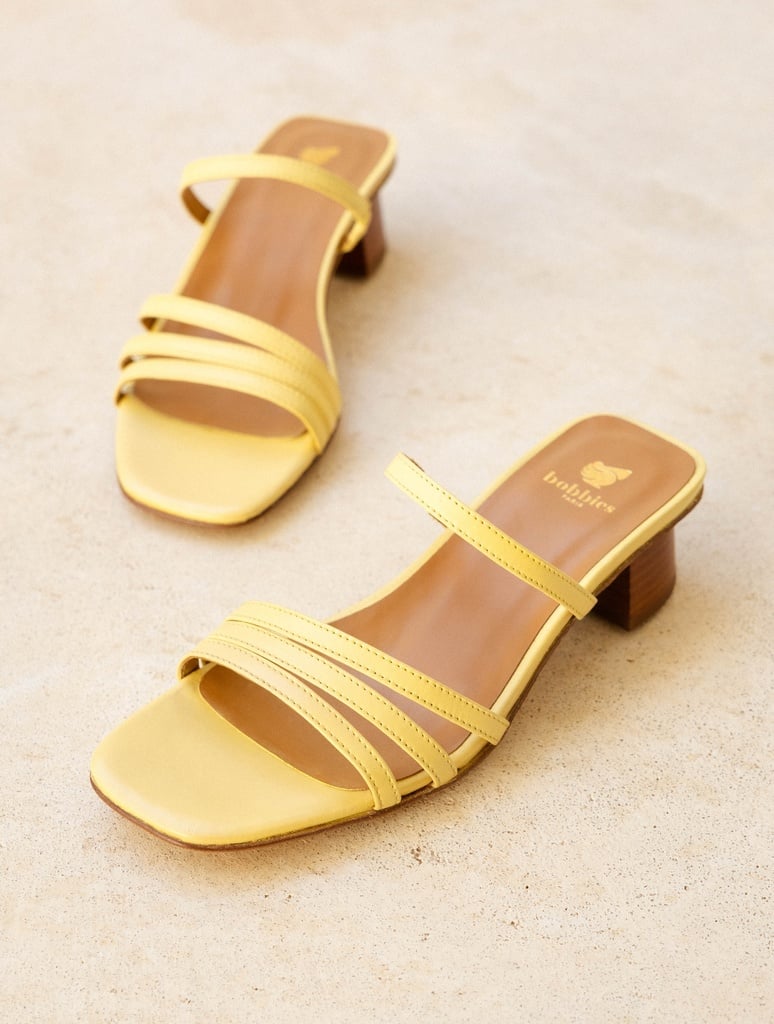 Sandalen mit Absatz : Sonja - Cheesecake