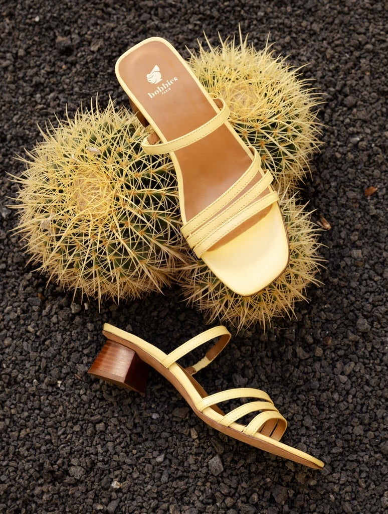 Sandalen mit Absatz : Sonja - Cheesecake