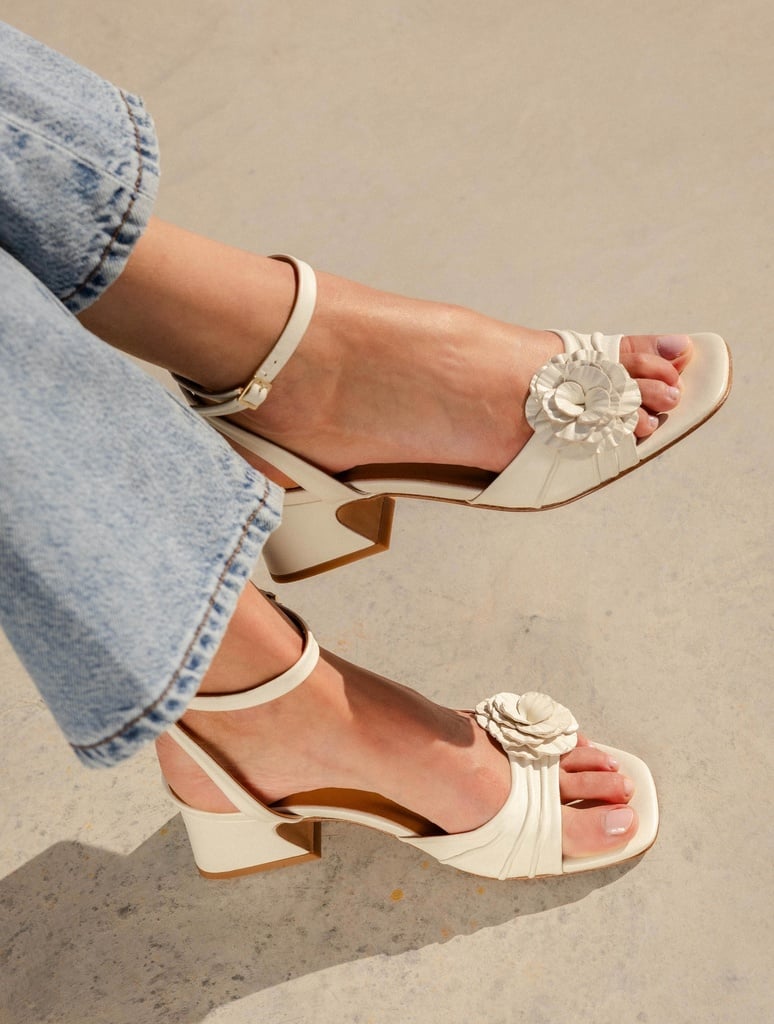 Heeled Sandals : Stella - Milk