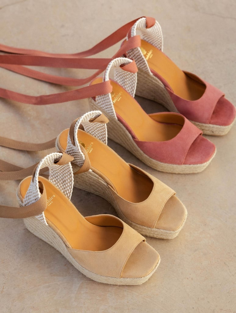Espadrille Wedges : Summer - Orient Sand