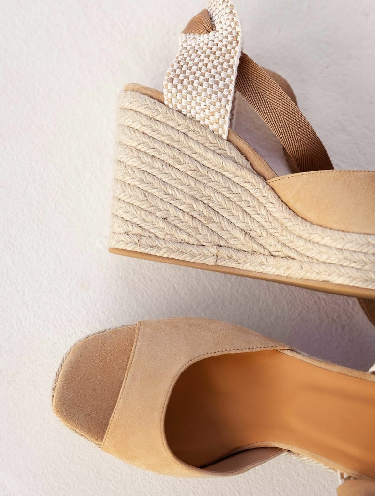 Espadrille Wedges : Summer - Orient Sand