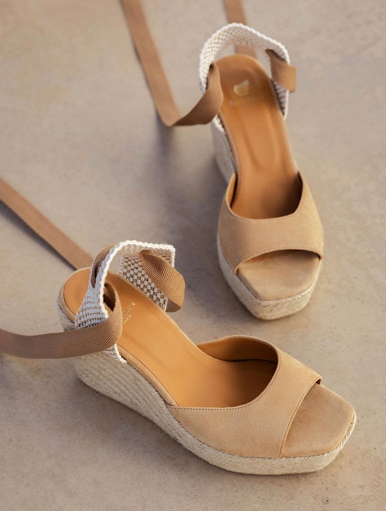 Espadrille Wedges : Summer - Orient Sand