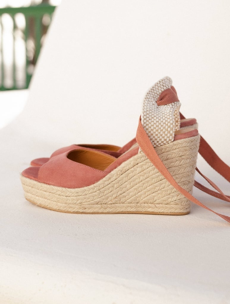 Alpargatas con cuña : Summer - Antique Pink