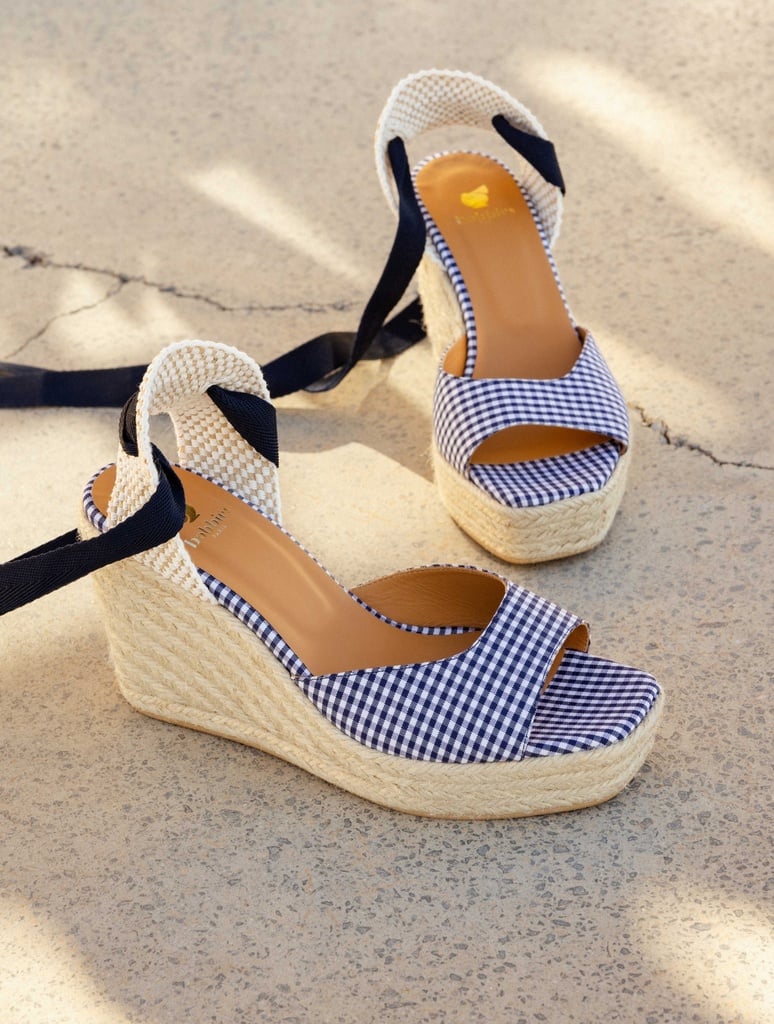 Espadrilles mit Keilabsatz : Summer - Vichy Navy