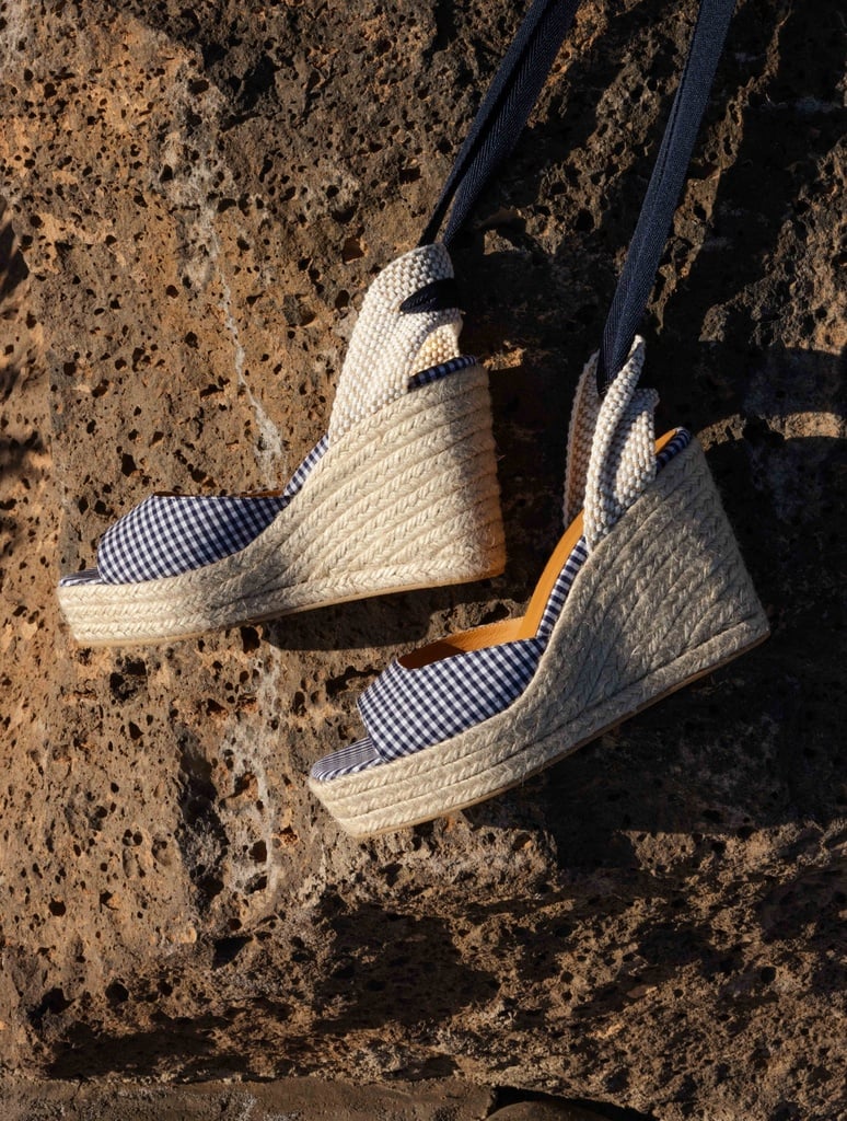 Espadrilles mit Keilabsatz : Summer - Vichy Navy