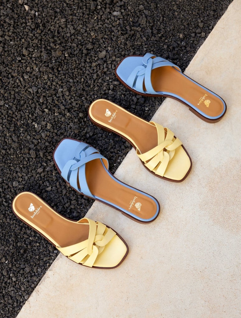 Flat Sandals : Thaïs - Cyclades Blue