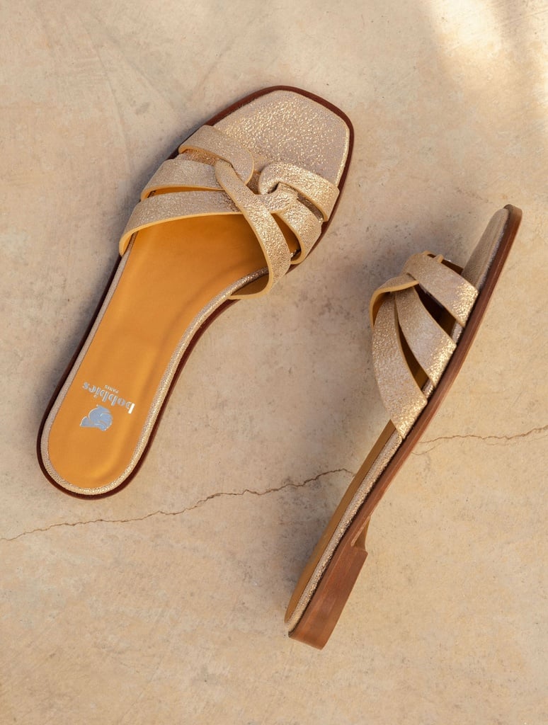 Sandales Plates : Thaïs - Egyptian Gold