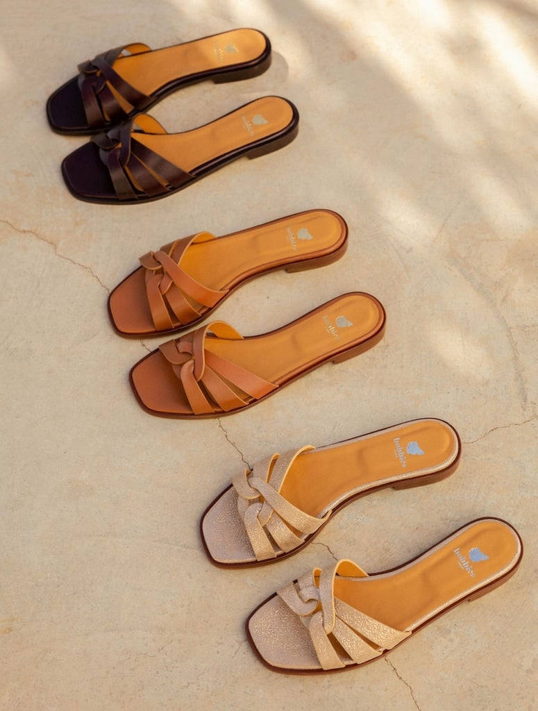 Sandales Plates : Thaïs - Irish Coffee