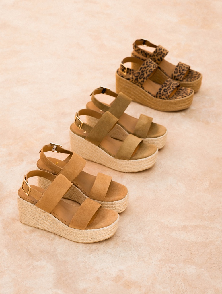 Alpargatas con cuña : Théa - Wild Leo