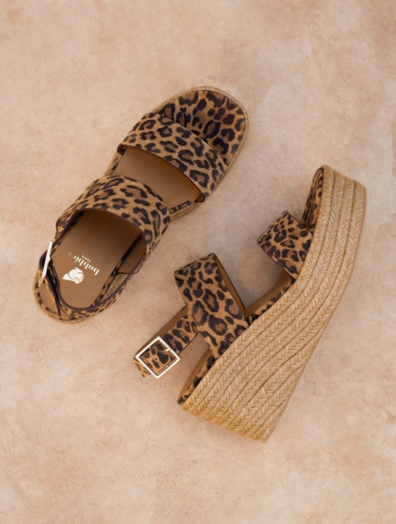 Espadrille Wedges : Théa - Wild Leo