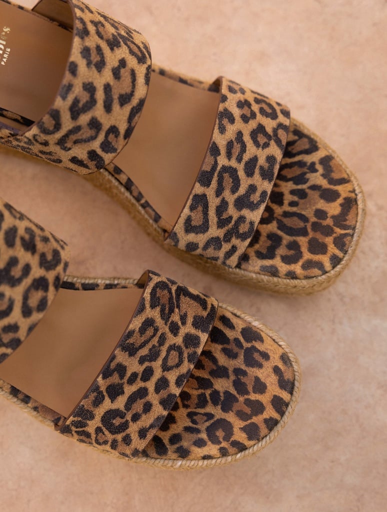 Espadrille Wedges : Théa - Wild Leo