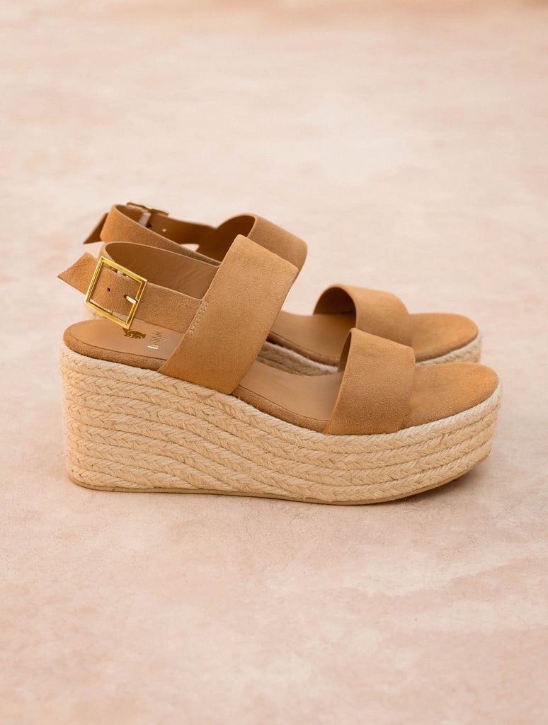 Espadrilles Compensées : Théa - Dune