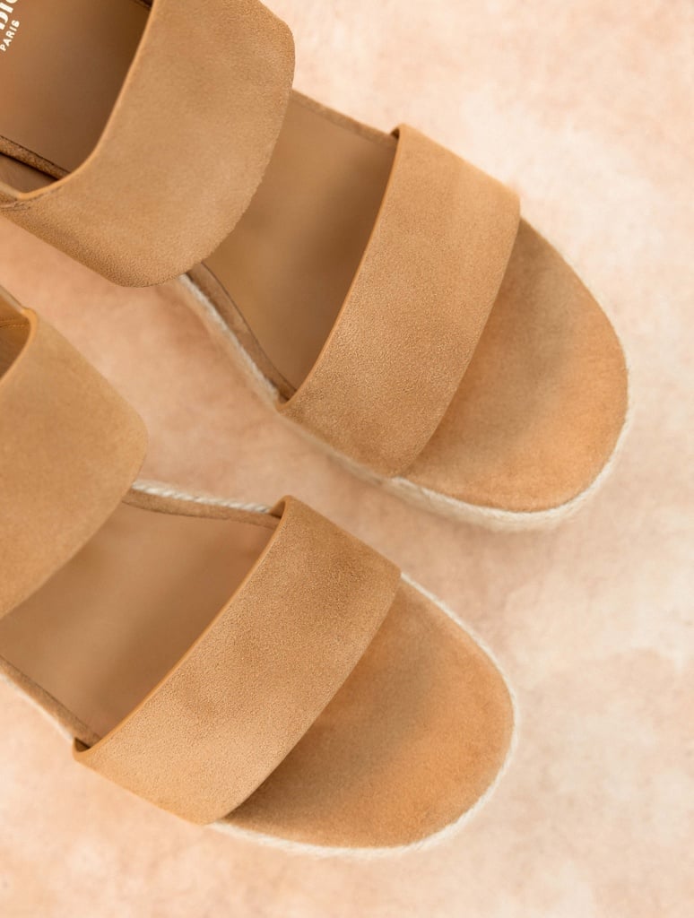 Espadrilles Compensées : Théa - Dune