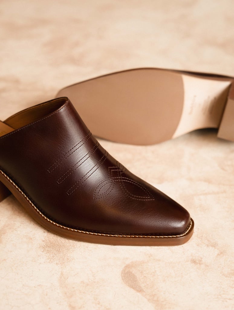 Heeled Sandals : Viviane - Brownie