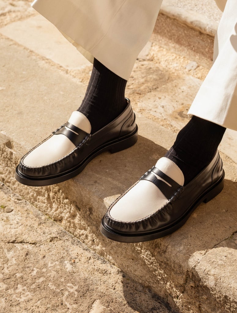 Mocasines : Allen - Intense Black & Cream