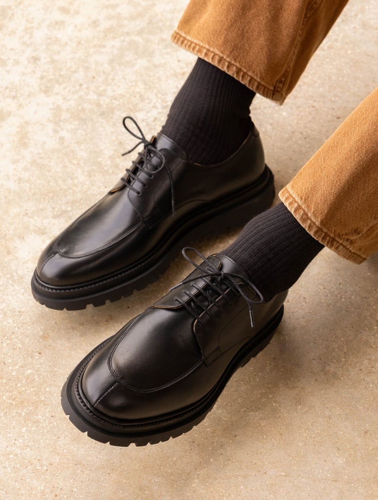 Derbies y Richelieu : Archie - Intense Black