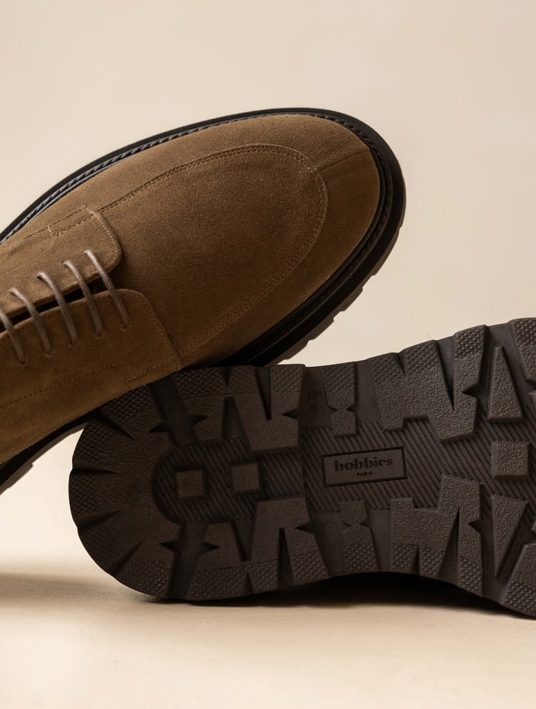 Derbies & Oxfords : Archie - Khaki Brown