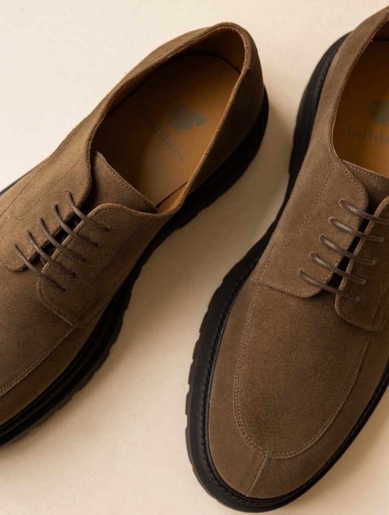 Derbies & Oxfords : Archie - Khaki Brown