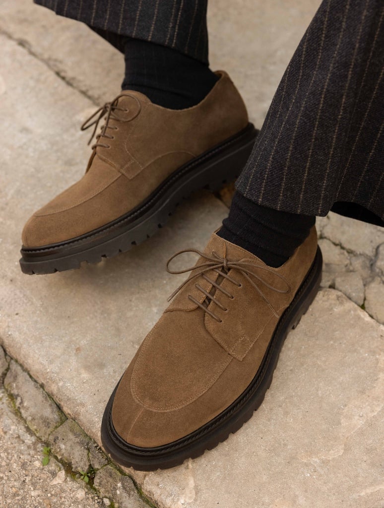 Derbies & Oxfords : Archie - Khaki Brown