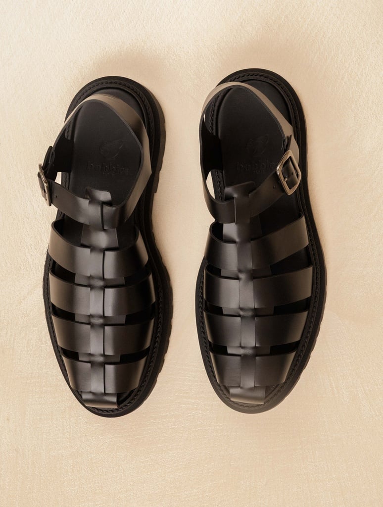 Flat Sandals : Argos - Intense Black