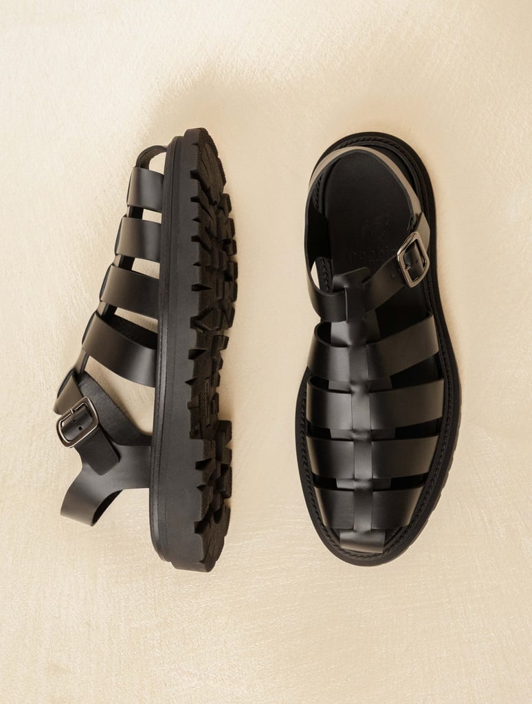 Flat Sandals : Argos - Intense Black
