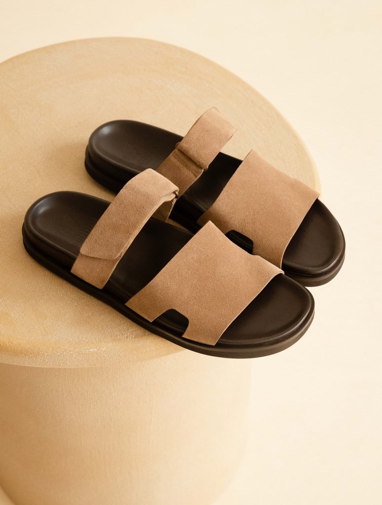 Sandales Plates : Barry - Antelope