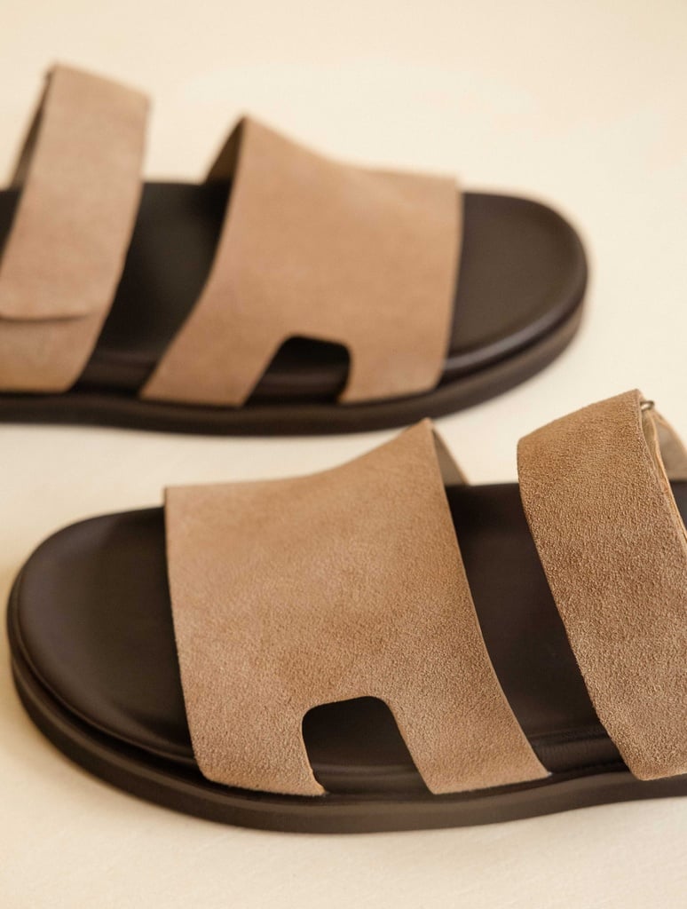 Sandales Plates : Barry - Antelope