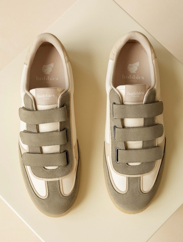 Zapatillas : Björn - Cream & Grey Green