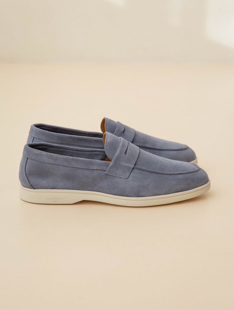Loafers : Bormes - Blue Grey