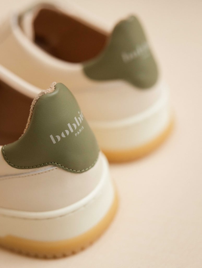 Sneakers : Daniil - Cream & Rosemary