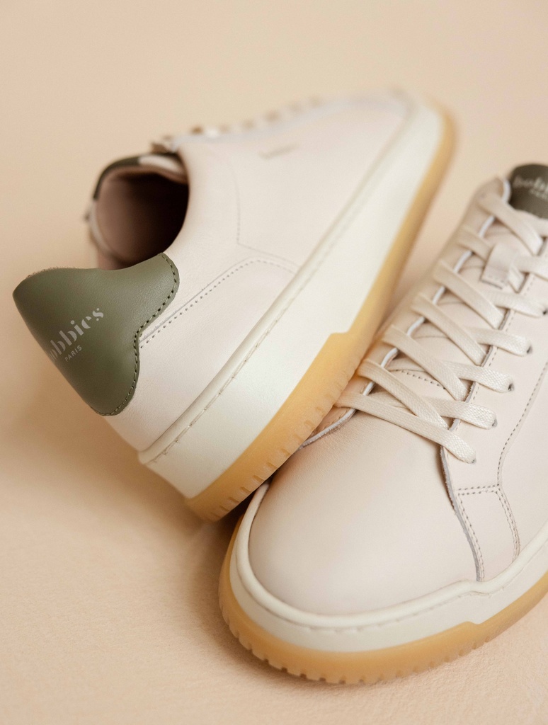 Sneakers : Daniil - Cream & Rosemary