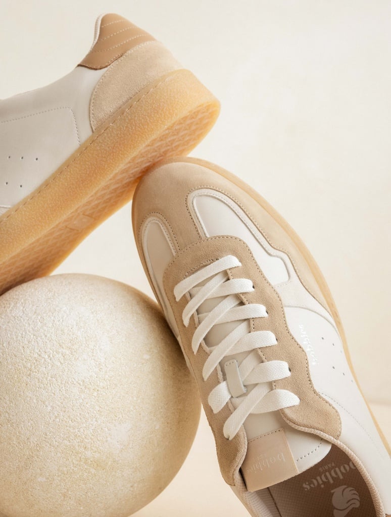 Sneakers : Davis - Off-White & Biscuit