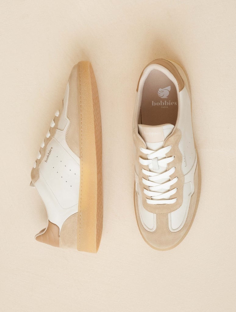 Sneakers : Davis - Off-White & Biscuit