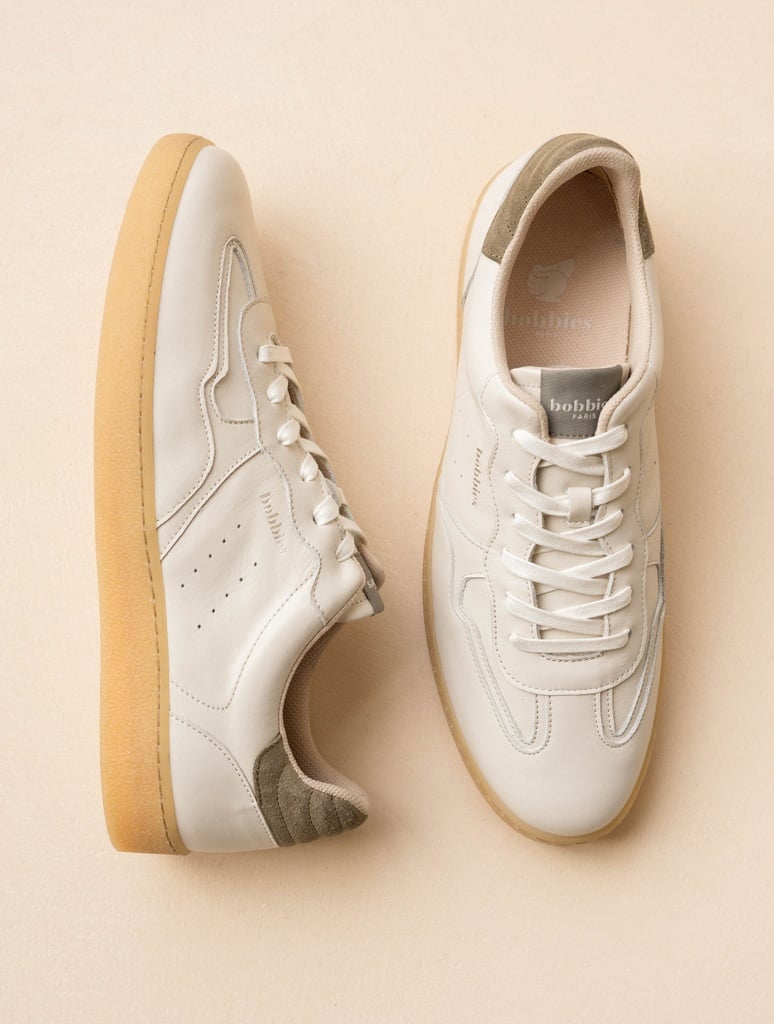 Sneakers : Davis - Off White & Grey Green