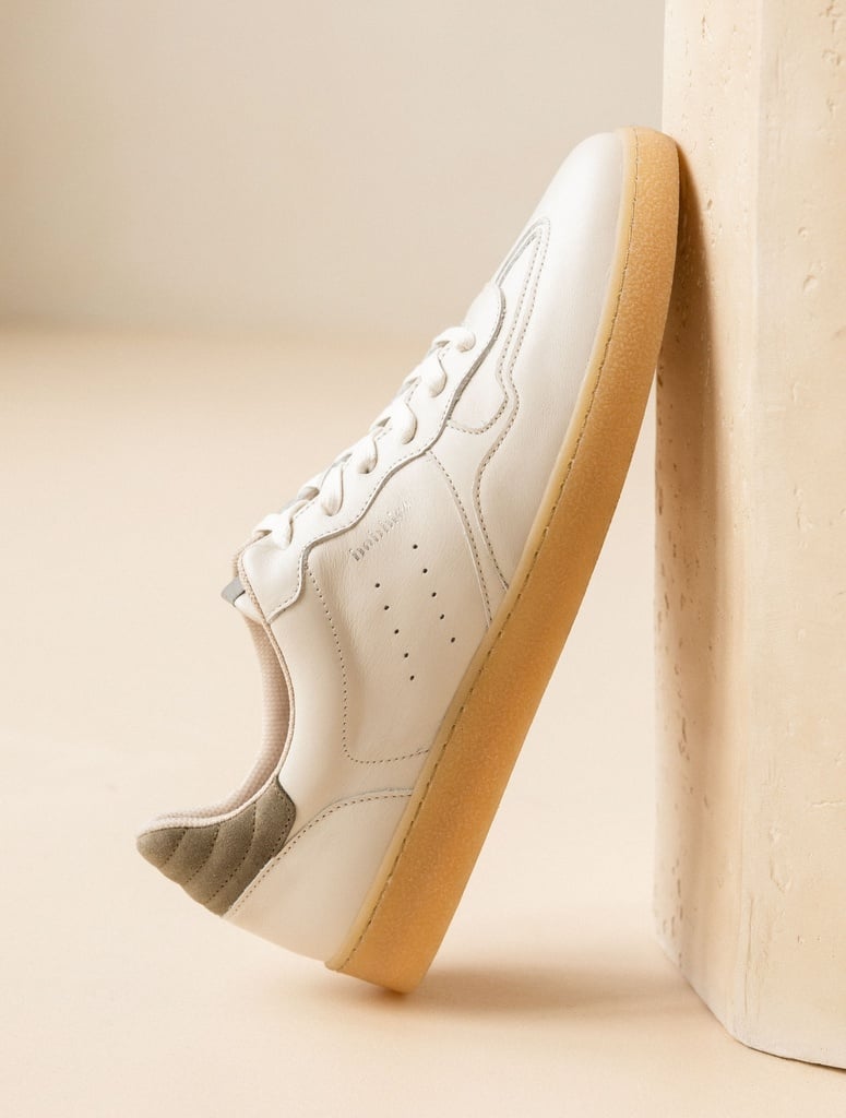 Sneakers : Davis - Off White & Grey Green