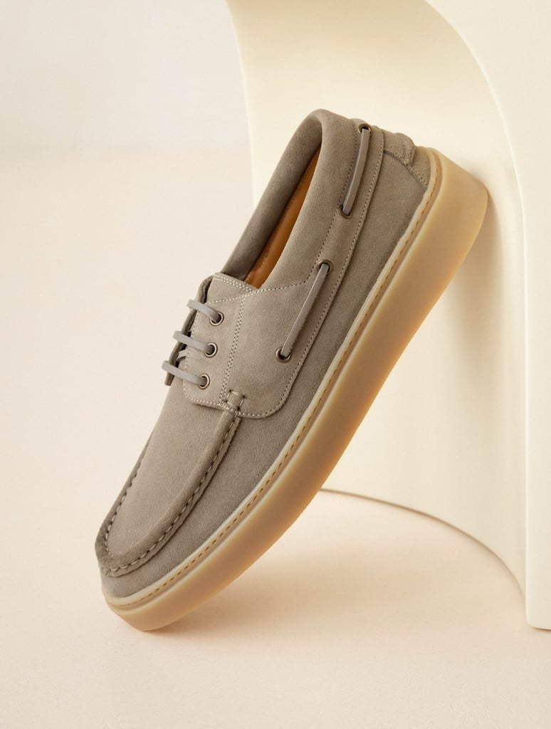 Chaussures Bateau : Ewan - Grey Green