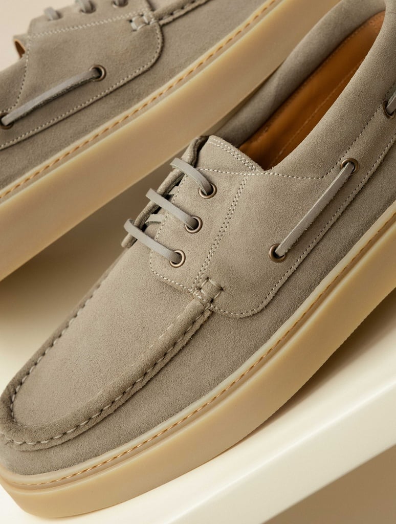 Chaussures Bateau : Ewan - Grey Green