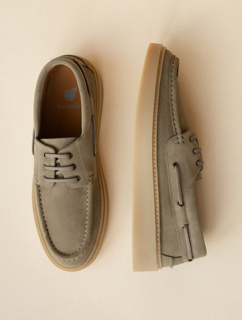 Chaussures Bateau : Ewan - Grey Green