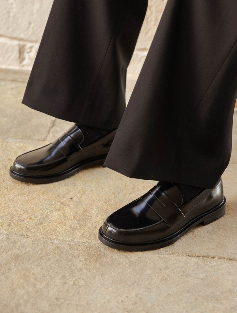Loafers : Flint - Black Siyah