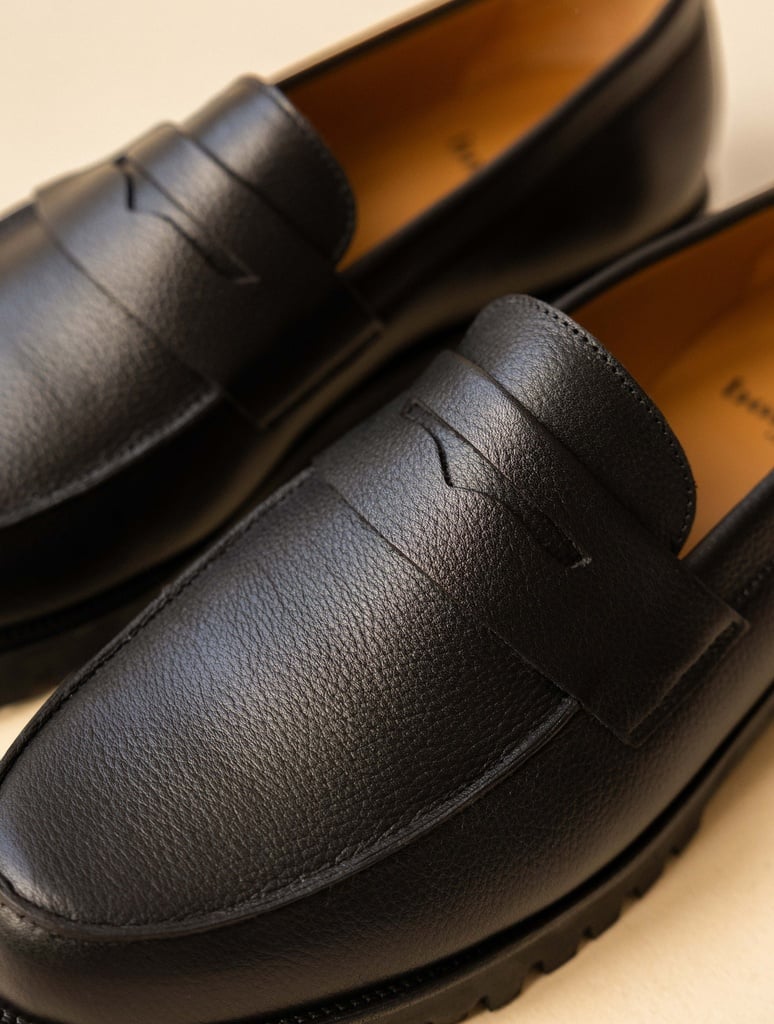 Loafers : Frank - Caviar