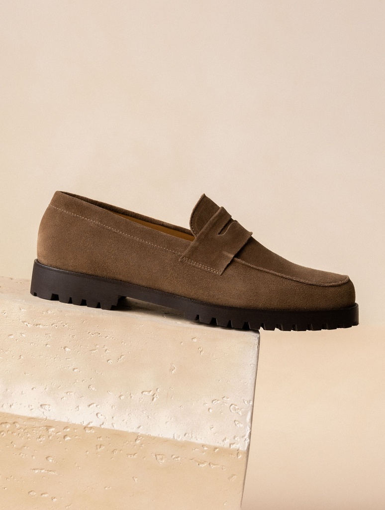 Mocasines : Frank - Khaki Brown