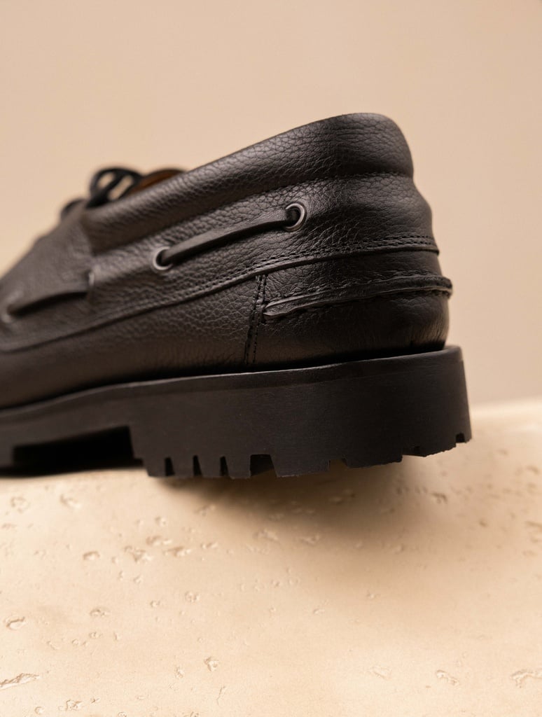 Boat Shoes : Harry - Caviar