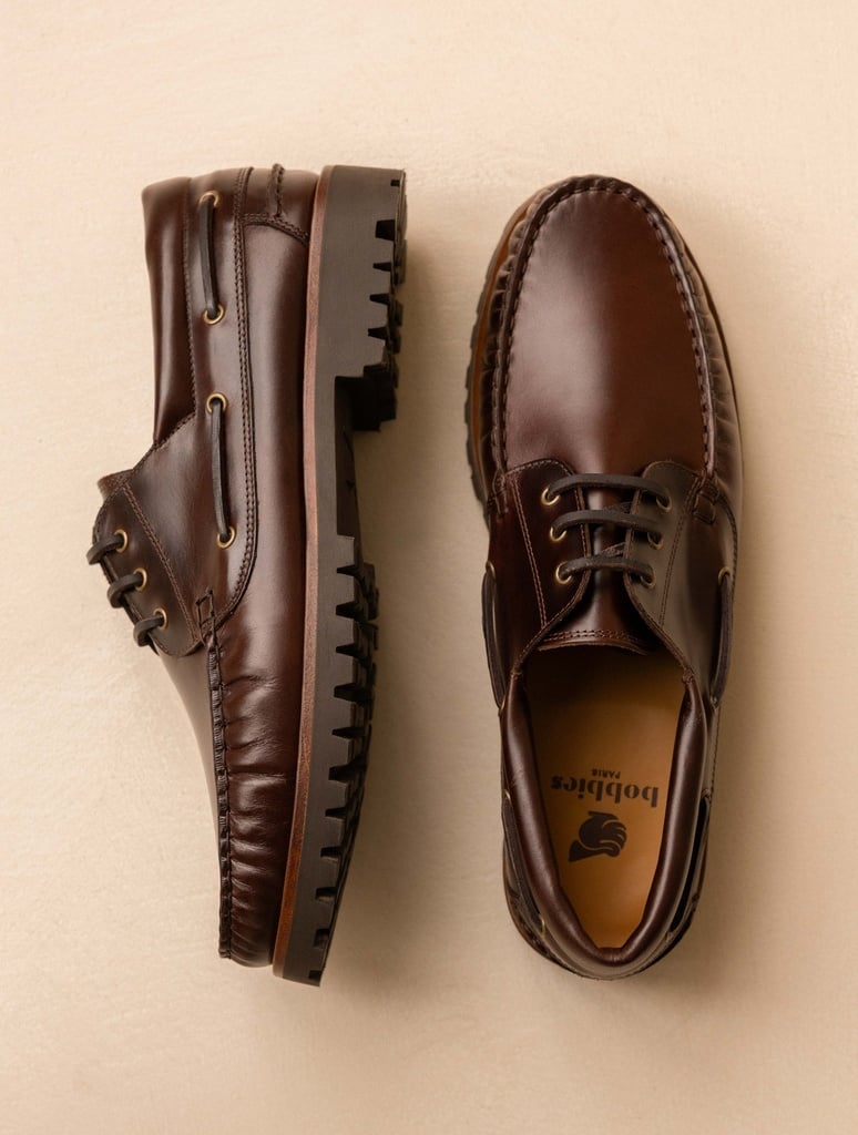 Boat Shoes : Harry - Bison